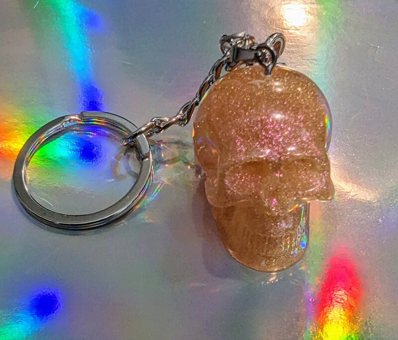 Skull keychain